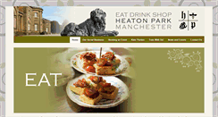 Desktop Screenshot of eat-at-heatonpark.com